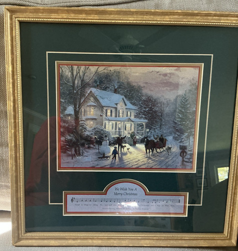 Thomas kinkade framed home - thomas, "home