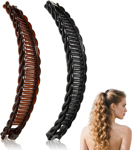 Banana clip 2pcs - clip,, hair