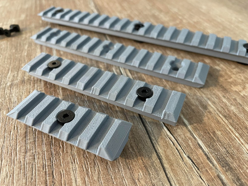 Airsoft gun rails black - airsoft,