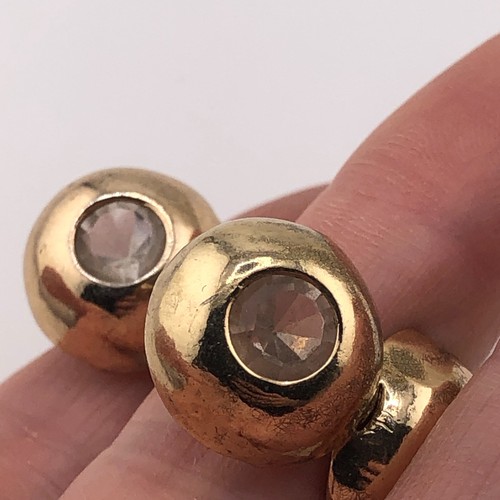 Vintage stud earrings sparkle - earrings,