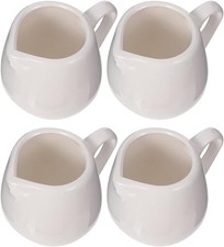 4Pcs Mini Ceramic Creamer