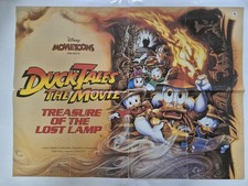Disney DuckTales The Movie Treasure Of The Lamp 1990 Original Quad Cinema Poster