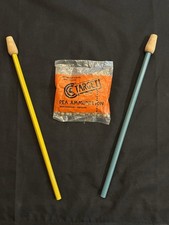 (2) 1930's Tin Wooden Mouth