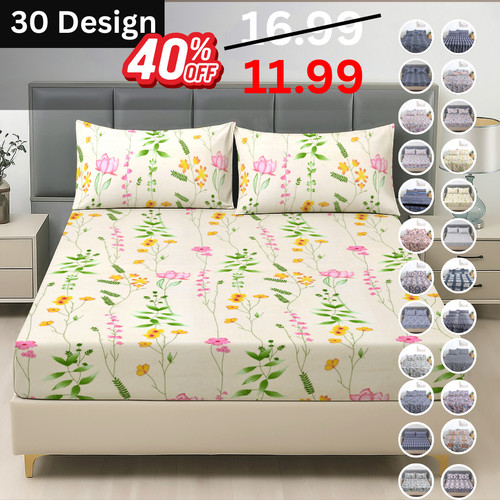 3pcs fitted sheet - fitted, or