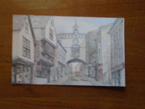 Devon view of - , east