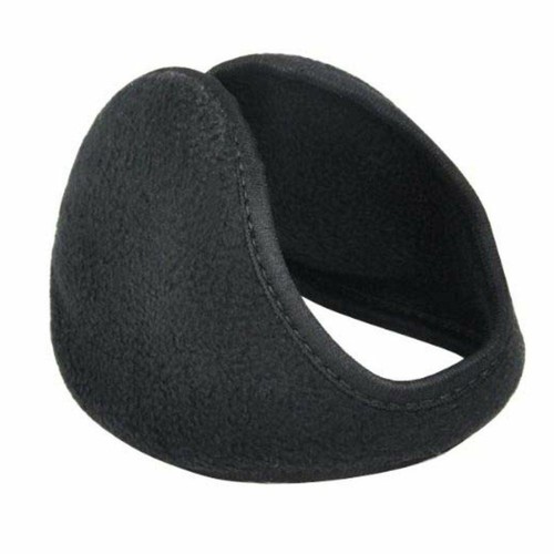 Black wraparound fleece - black,