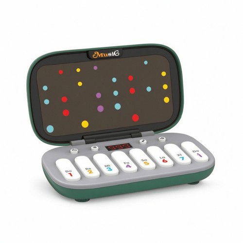 Electronic piano toy - piano, clamshell