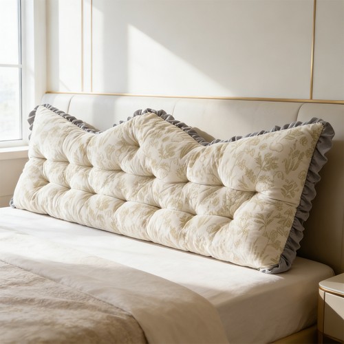 Headboard pillow bed - bed,
