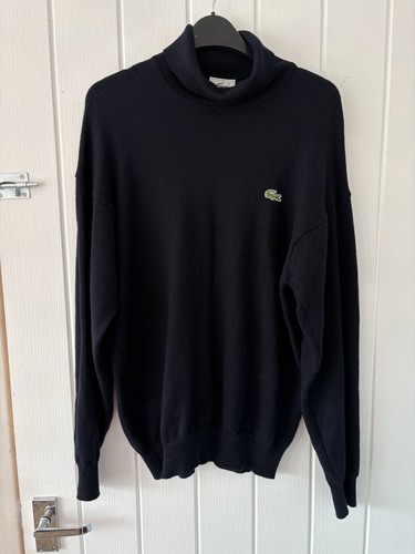 Vintage lacoste navy pure - vintage, wool
