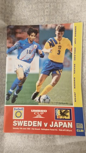 Umbro cup programme with - cup,