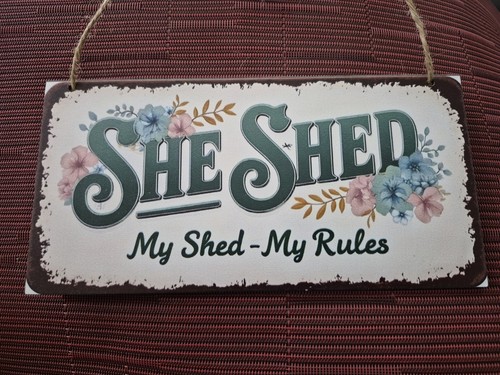 Hanging wooden sign plaque - hanging,