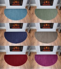 Plain half moon rug - plain,