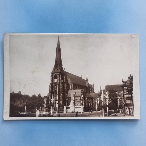 Bury postcard c1935 - postcard,