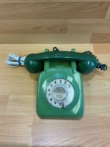 Vintage rotary dial green - vintage,