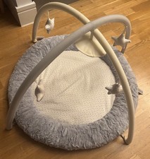 Mamas & Papas Interactive Activity Baby Playmat & Gym , Wish Upon A Cloud -VGC