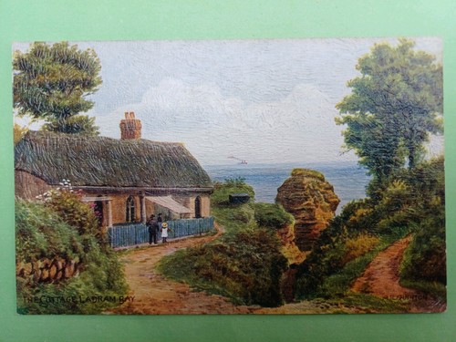 Post card salmon quinton - post,