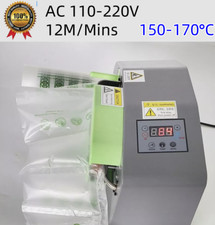 Air Pillow Cushion Machine Packing Void Fill Inflate Roll Bubble Wrap Maker