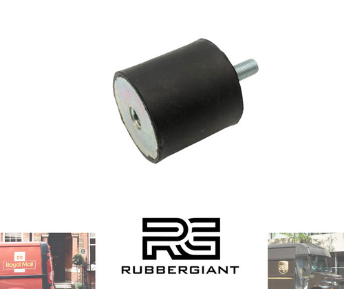 Anti vibration rubber mount - anti, m6