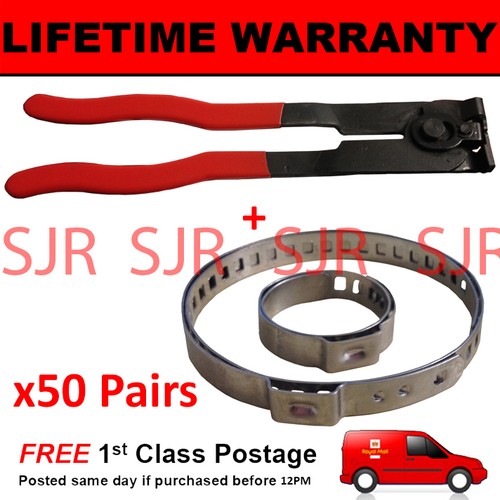 Boot clamps pair - cv,