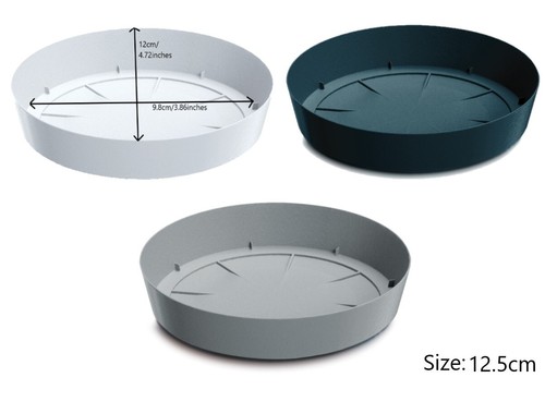 Round plastic water plant - plant, pot