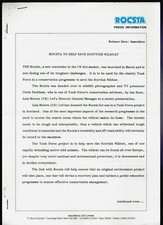 Asia Rocsta To Be Used By The Charity Tusk Force 1994 UK Market Press Release