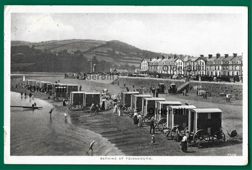 Teignmouth bathing machines - teignmouth,