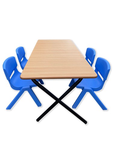 Kids study folding - kids, table