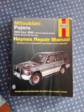 1986 To 1998 Parjero Workshop Manual 