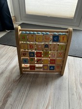 Wooden Alphabet and Bead