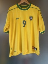 Brazil 1998 Authentic football shirt- 9 Ronaldo RRP £200