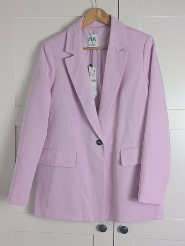 Zara oversized pink blazer - zara,