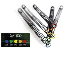 ASG Ultimate Mil-Spec Airsoft AEG Springs Zinc Plated Colour Coded 