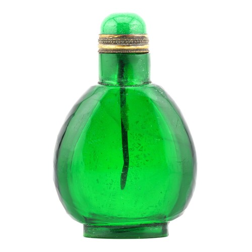 Chinese peking glass - peking, green