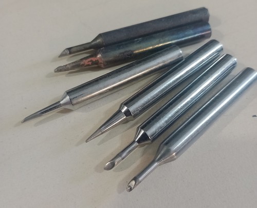 Six soldering iron tips for - iron,