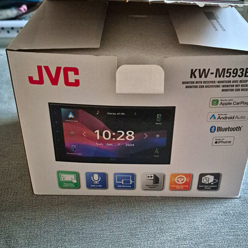 Jvc carplay android car auto - carplay,