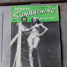 Vintage 1947 Nudist Magazine