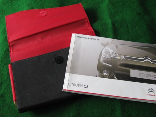 Citroen owners handbook - c3,