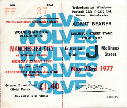 Ticket wolves manchester - v,