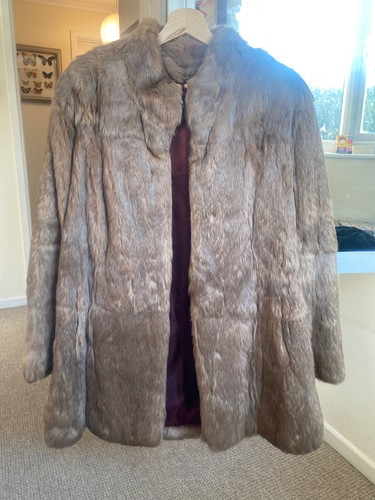 Mink real fur coat - mink,
