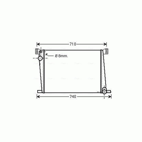 Radiator for mini cooper r56 - radiator,