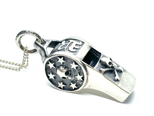 Chunky sterling silver skull - chunky,