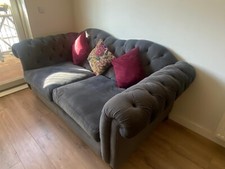 Grey DFS Joules Windsor Velvet