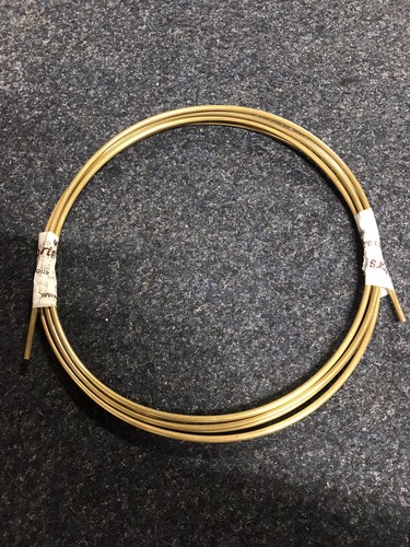 Brass lubrication tube mmm - mg,