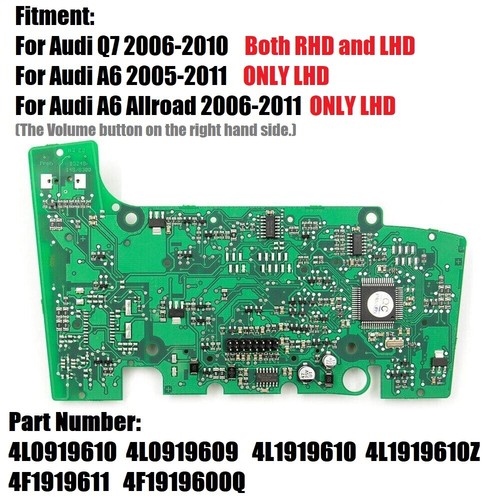 For audi mmi 3g - audi, q7