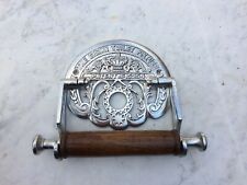   VICTORIAN STYLE ~ MATT  PLATED ~TOILET ROLL HOLDER ~The Crown Toilet Fixture