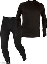 Mens Black BASE LAYER Thermals