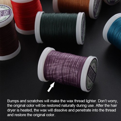 1roll round waxed thread - round,