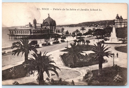 Vintage postcard nice france - vintage,