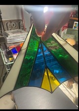 Vintage Leaded Stained Glass