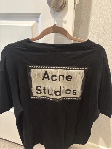 Acne studios black tee - tee, with
